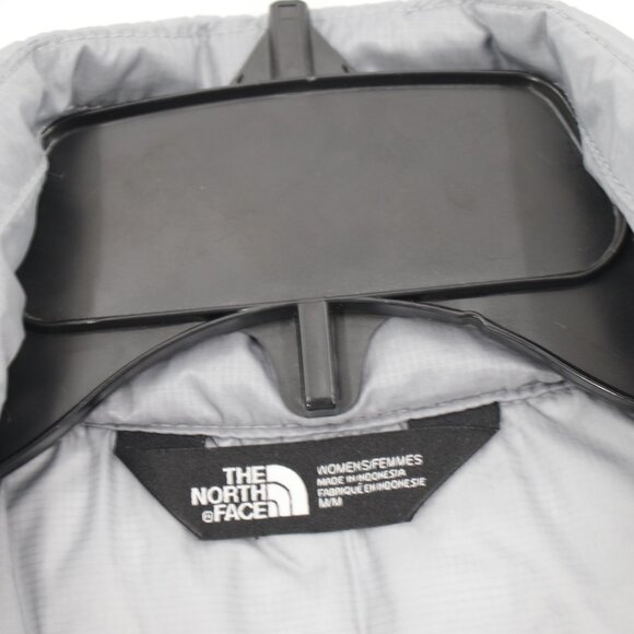 NWT The North Face Vest Women's Medium ECO ThermoBall Trekker Quilted Mid Gray - Picture 9 of 12